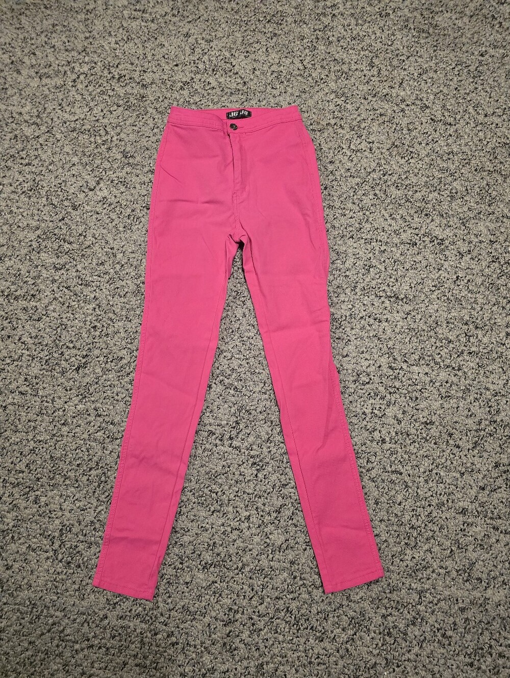 High-Rise Pink Women’s Skinny Jeans
